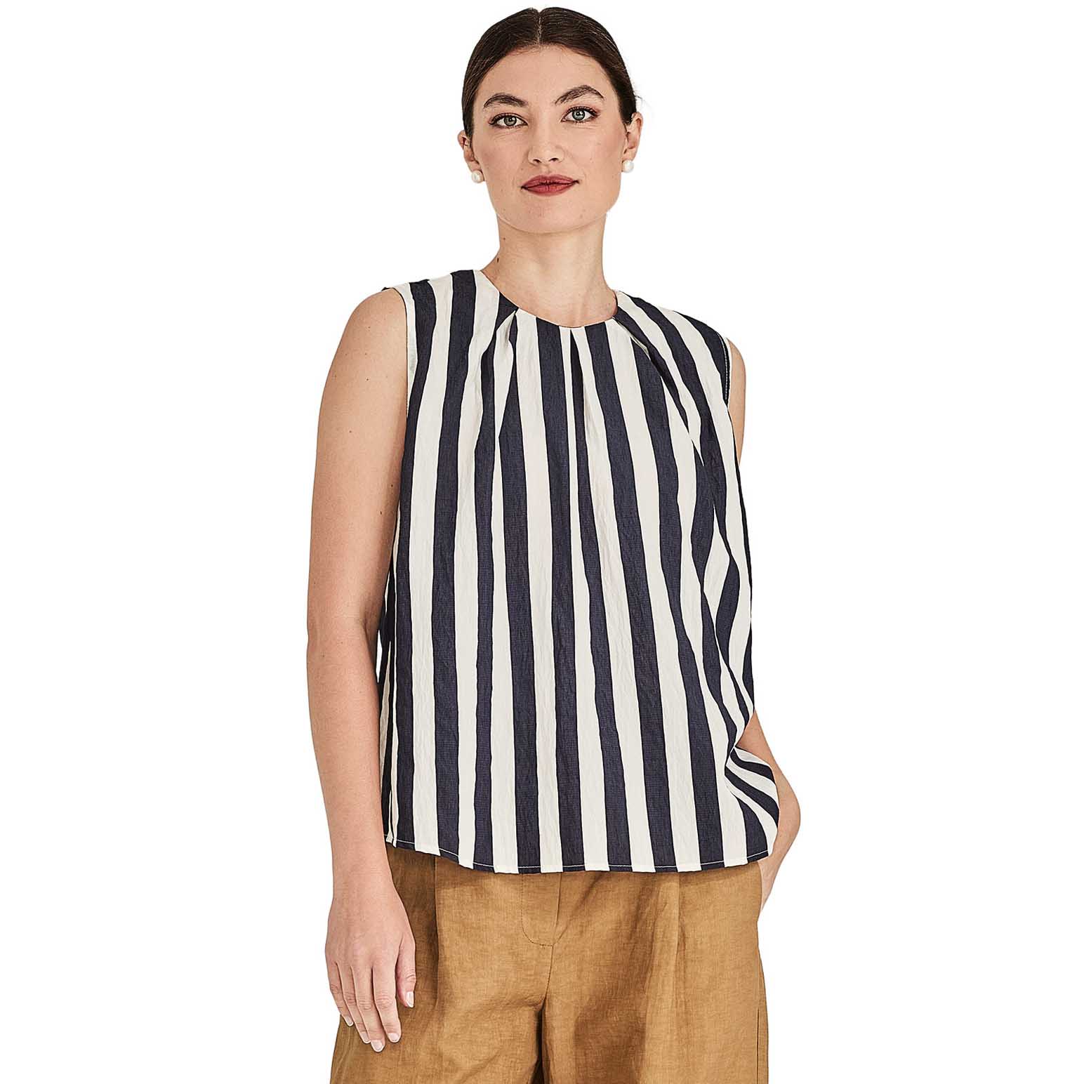Caroline Sills Haven Striped Top